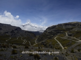 On the way to Coroico